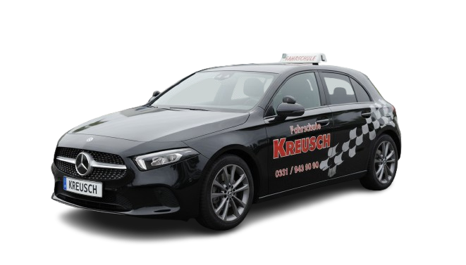 Modernes Fahrschulauto für Klasse B